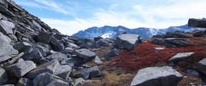 Preview wallpaper stones, mountains, landscape, nature, relief