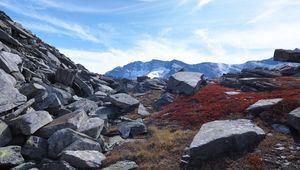 Preview wallpaper stones, mountains, landscape, nature, relief