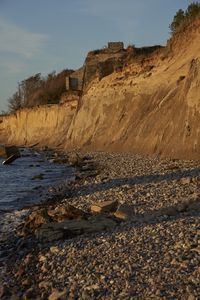 Preview wallpaper stones, pebbles, coast, sea, nature