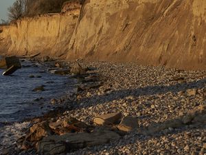 Preview wallpaper stones, pebbles, coast, sea, nature