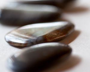 Preview wallpaper stones, pebbles, glare, blur, macro