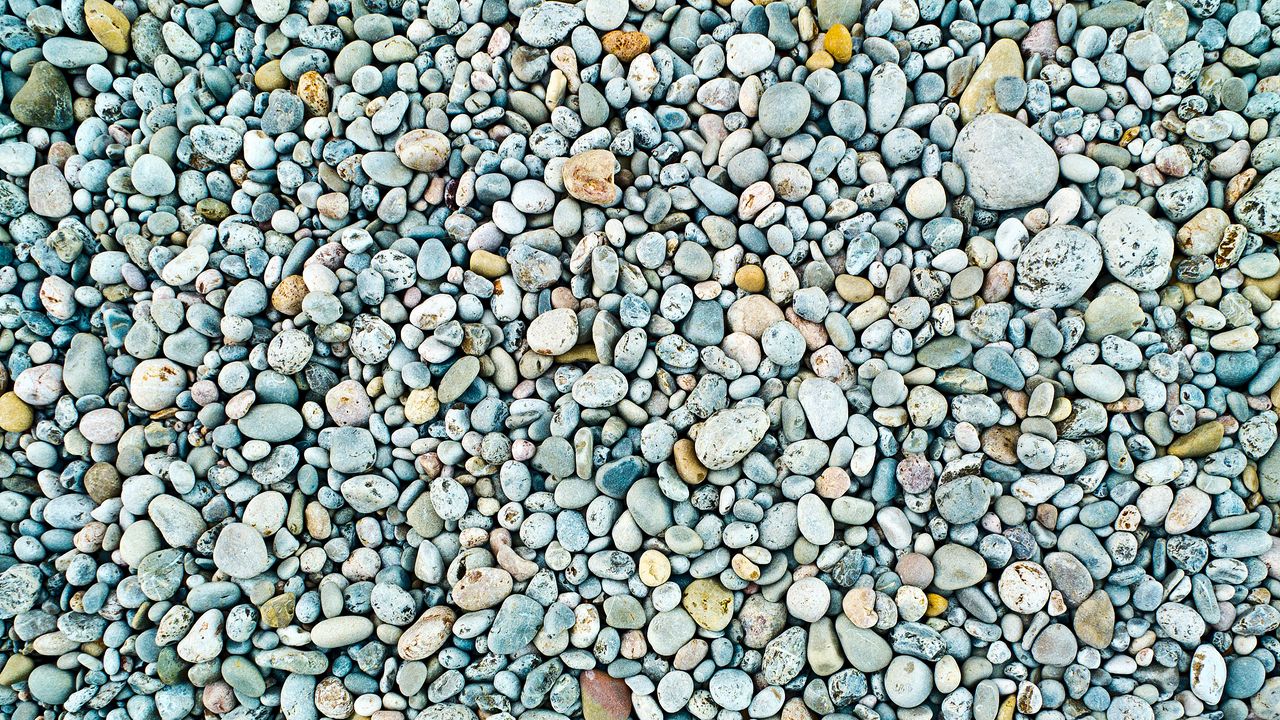 Wallpaper stones, pebbles, gray, texture