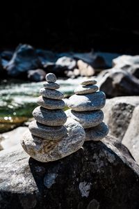 Preview wallpaper stones, pebbles, river, nature