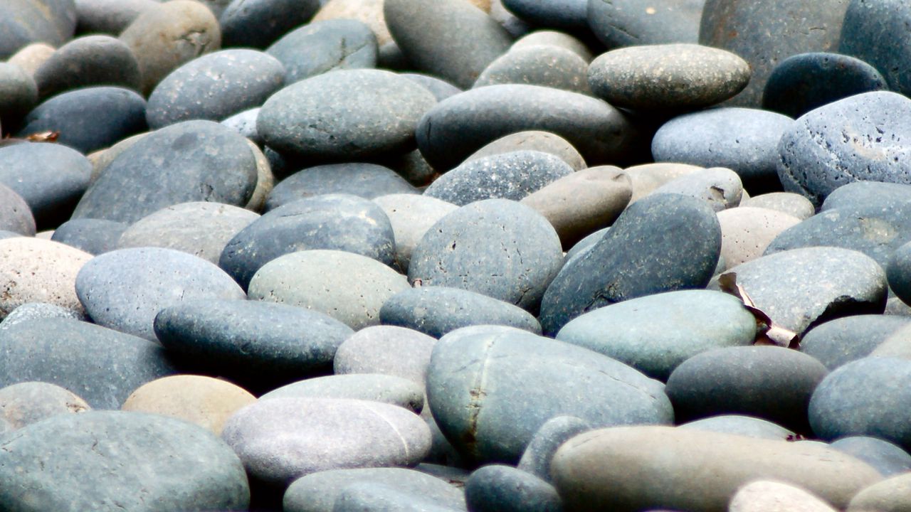 Wallpaper stones, pebbles, surface, texture