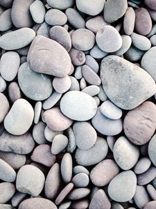 Preview wallpaper stones, pebbles, texture, gray