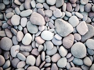 Preview wallpaper stones, pebbles, texture, gray