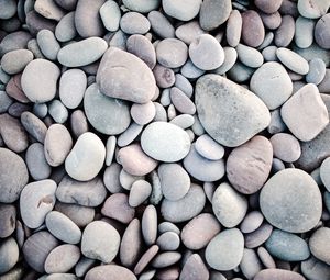 Preview wallpaper stones, pebbles, texture, gray