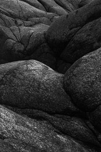 Preview wallpaper stones, relief, black and white, dark