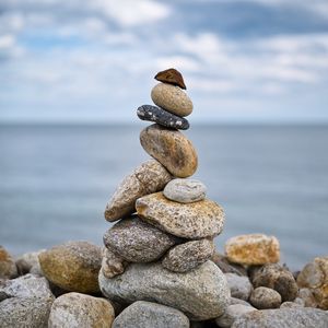 Preview wallpaper stones, relief, blur, nature