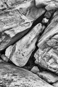 Preview wallpaper stones, relief, bw, nature