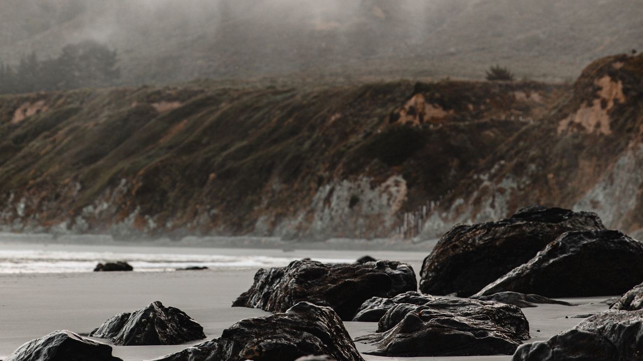Wallpaper stones, rocks, coast, nature