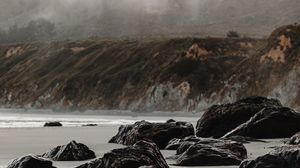 Preview wallpaper stones, rocks, coast, nature