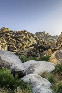 Preview wallpaper stones, rocks, grass, sky