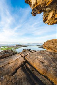 Preview wallpaper stones, rocks, sea, landscape