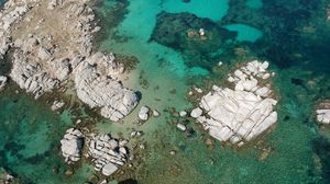 Preview wallpaper stones, rocks, sea, coast