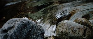 Preview wallpaper stones, rocks, water, stream