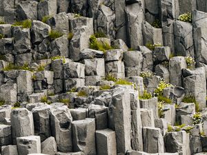 Preview wallpaper stones, ruins, rock, gray, texture