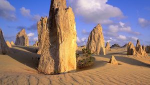 Preview wallpaper stones, sand, blocks, australia