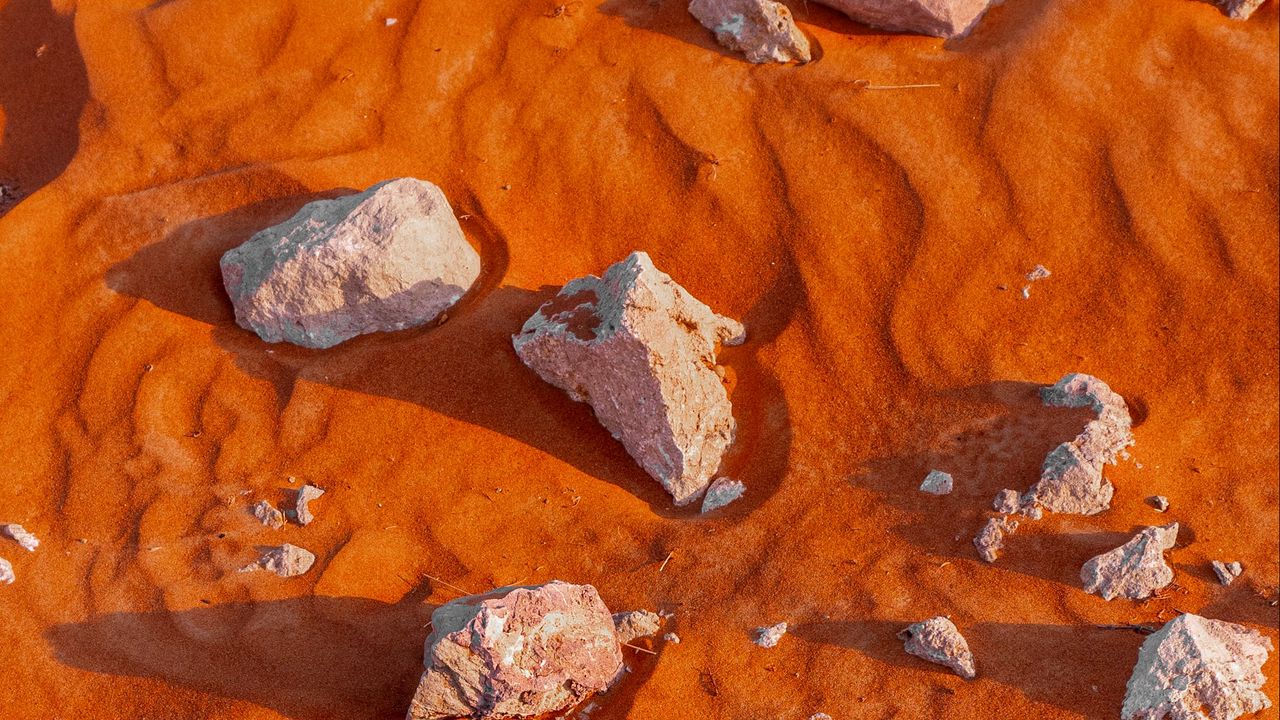 Wallpaper stones, sand, coast