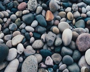 Preview wallpaper stones, sea, pebble