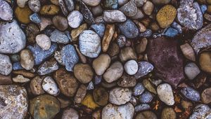 Preview wallpaper stones, sea, pebbles, forms