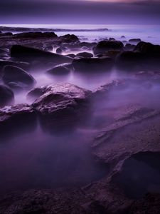 Preview wallpaper stones, sea, shore