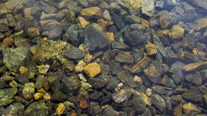 Preview wallpaper stones, sharp, water, transparent