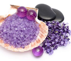 Preview wallpaper stones, shells, massage, therapy, bath, lavender