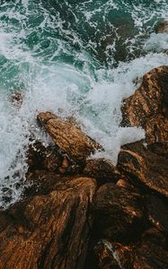 Preview wallpaper stones, splashes, splash