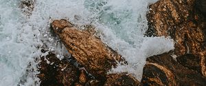Preview wallpaper stones, splashes, splash