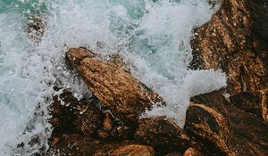 Preview wallpaper stones, splashes, splash