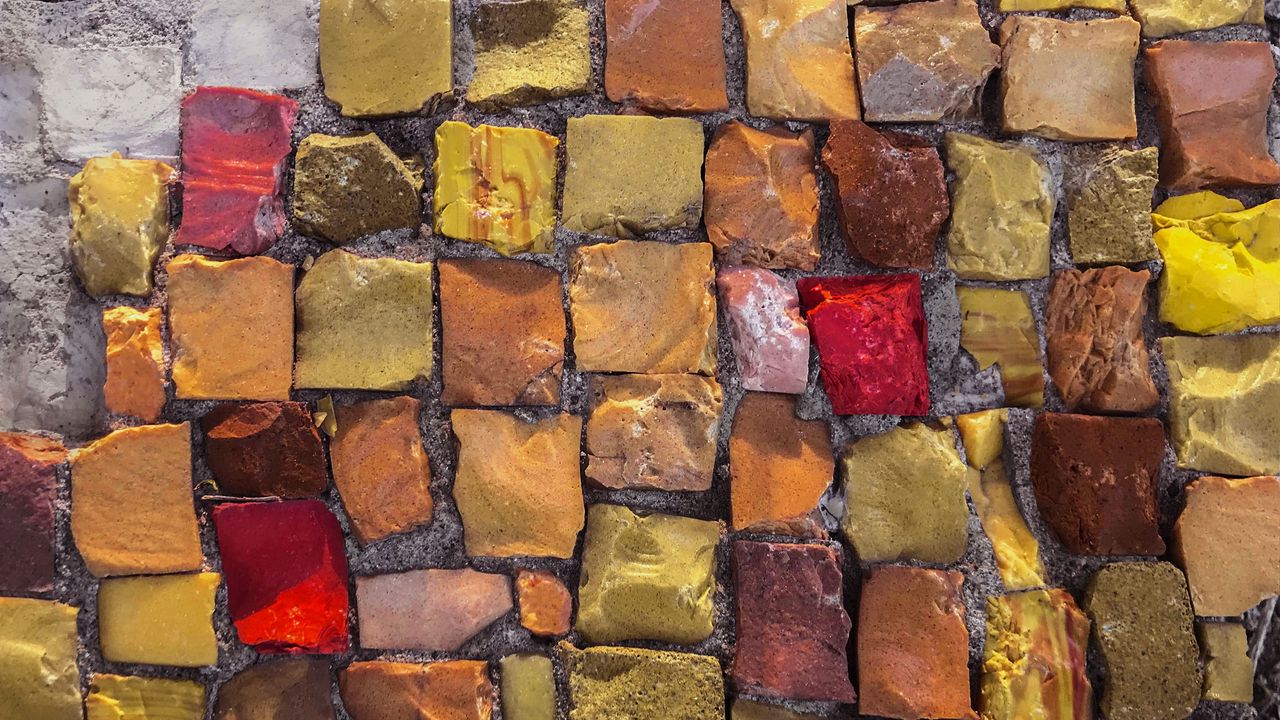 Wallpaper stones, squares, tile, texture