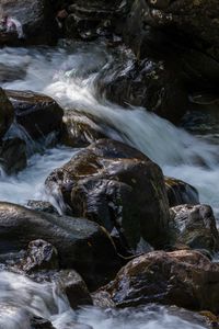 Preview wallpaper stones, stream, water, landscape, nature