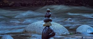 Preview wallpaper stones, stream, water, nature