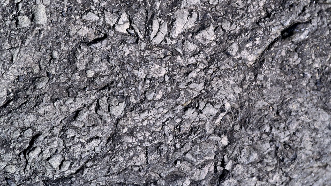 Wallpaper stones, surface, gray