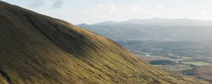 Preview wallpaper stones, valley, trail, hill, slope, grass