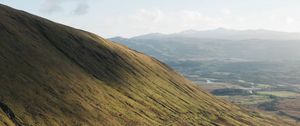 Preview wallpaper stones, valley, trail, hill, slope, grass