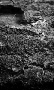 Preview wallpaper stones, wall, black-and-white, structure