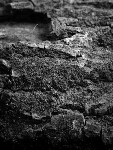 Preview wallpaper stones, wall, black-and-white, structure