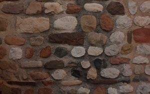 Preview wallpaper stones, wall, cement, texture, stone
