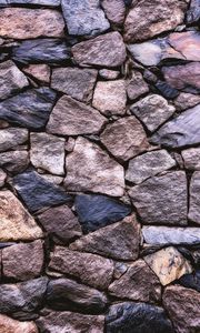 Preview wallpaper stones, wall, texture, pattern