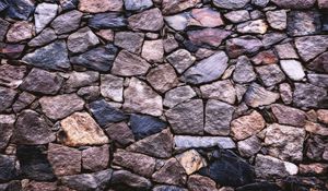 Preview wallpaper stones, wall, texture, pattern