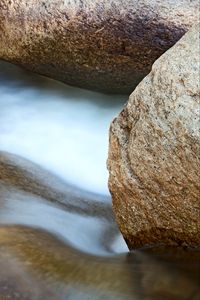 Preview wallpaper stones, water, long exposure, nature