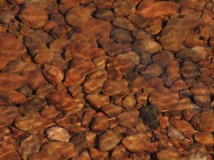 Preview wallpaper stones, water, ripples, distortion, stone