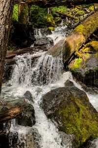 Preview wallpaper stones, water, stream, nature
