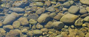 Preview wallpaper stones, water, transparent, body of water, bottom