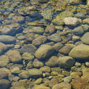 Preview wallpaper stones, water, transparent, body of water, bottom