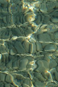 Preview wallpaper stones, water, underwater, light, glare, nature