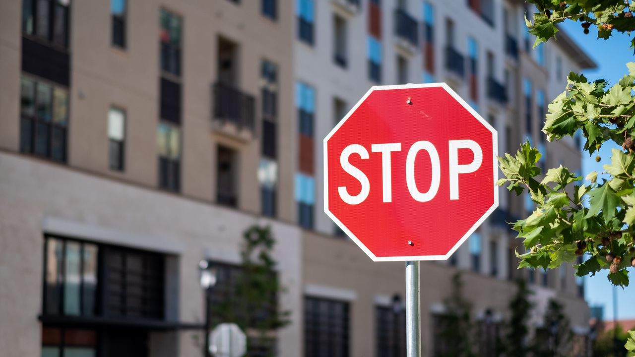 Wallpaper stop, sign, pointer, inscription