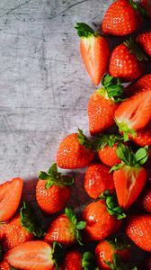 Preview wallpaper strawberries, berries, fruits, ripe